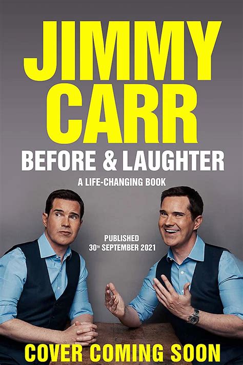 jimmy carr book before and laughter